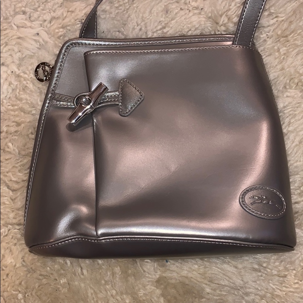 Longchamp "Roseau" Bucket Shoulder Bag with Toggle